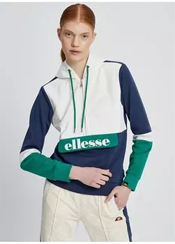 Темно-синяя женская толстовка с капюшоном Ellesse