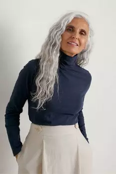 Темно- топ с водолазкой Seasalt Cornwall, синий