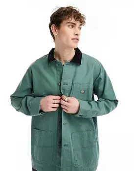 Темно-зеленая холщовая куртка без подкладки Dickies Duck Chore