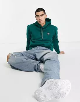 Темно-зеленая худи adidas Originals 'Wander Hour'