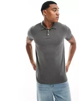 Темно-зеленая рубашка-поло в деревенском стиле Scalpers