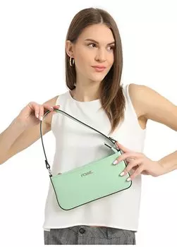 Темно-зеленая женская сумка через плечо 25X12x4 см 05FM24Y1026 Fossil, темно-зеленый
