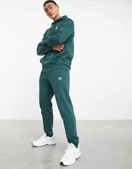 Темно-зеленые джоггеры adidas Originals essentials