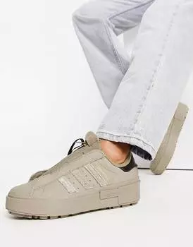 Темно-зеленые кроссовки adidas Originals Superstar