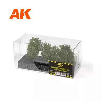 Темно-зеленые кусты, Vegetation - Plants (1:32) (1:35) (AK-Interactive)