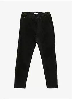 Темно-зеленые мужские брюки-морковки с нормальной талией и нормальной талией BURTE U.S. Polo Assn.