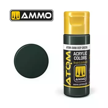 Темно-зеленый, ATOM Acrylic Paints