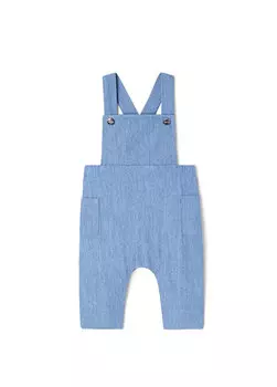 Темные джинсы синие джинсовые комбинезоны для новорожденных мальчиков Jacadi Paris