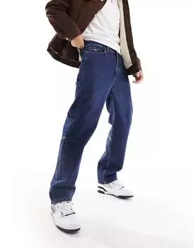Темные джинсы-скейтеры Tommy Jeans в спецодежде