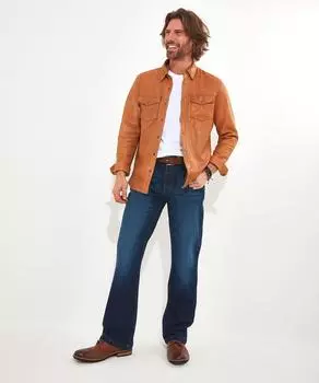 Темные винтажные джинсы Bootcut Joe Browns, синий