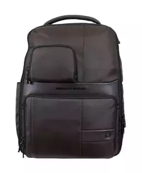 Темный дорожный рюкзак Piquadro, коричневый