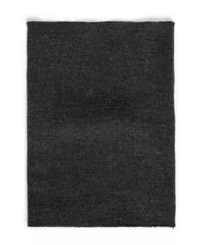 Темный шерстяной вязаный шарф Maison Margiela, серый