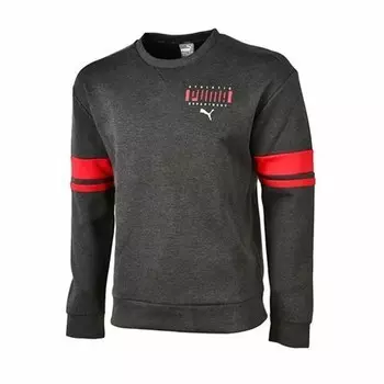Темный свитер спортивного отдела Puma, серый