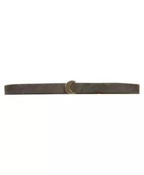 Темный замшевый ремень Luna Cortana, коричневый