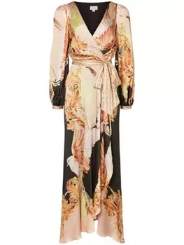 Temperley London платье-халат Акира, черный