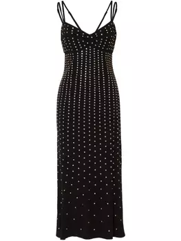 Temperley London платье-комбинация Loretta, черный