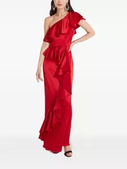 Temperley London платье макси Sandrelli, красный