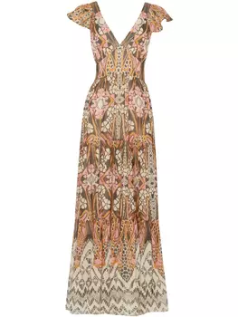 Temperley London платье Monikh, розовый