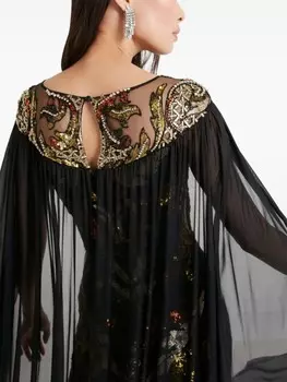 Temperley London платье Новелла, черный