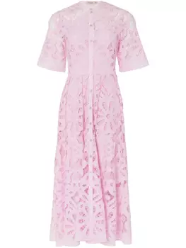 Temperley London платье-рубашка Guinevere, розовый