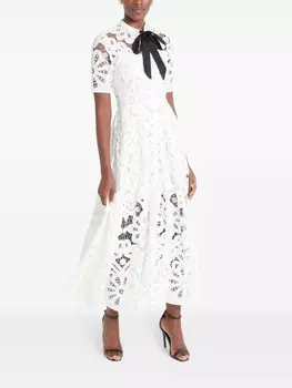 Temperley London платье-рубашка Гвиневра, белый