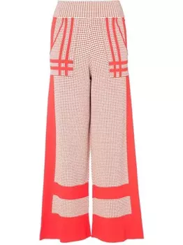 Temperley London трикотажные брюки Oreli, красный