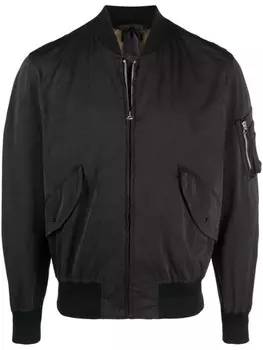 Ten C бомбер в стиле милитари, черный