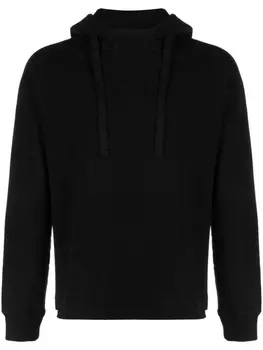 Ten C худи с приспущенными плечами, черный