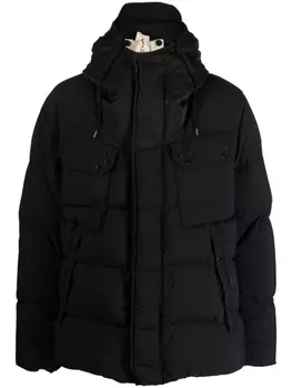 Ten C стеганый пуховик, черный