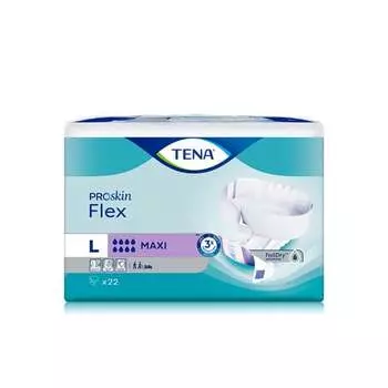 Тена, Подгузники Flex Proskin Maxi, L, 22 шт., Tena
