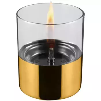 TENDERFLAME настольный камин «ЛИЛЛИ», со стеклянной рамкой, цвет goldfarben