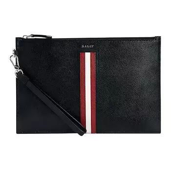 TENERY.LT Полосатая сумка-клатч на молнии BALLY