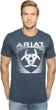 Теневая футболка Ariat, цвет Navy Heather