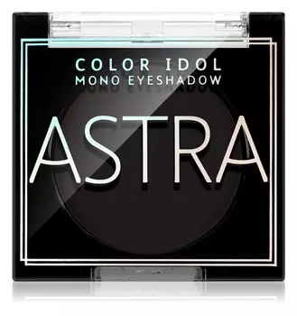 Тени для век Astra Make-up Color Idol Mono Eyeshadow, оттенок 10 R&B(lack) 2,2 г