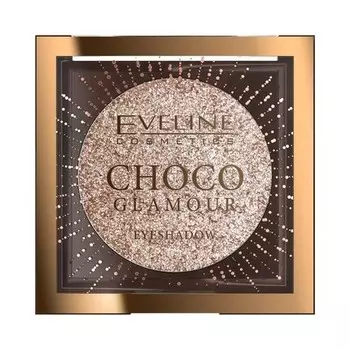 Тени для век Choco Glamour Mono N01 Moon Sparkle Eveline Cosmetics