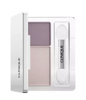 Тени для век CLINIQUE All About Shadow Duo, Twilight Mauve / Brandided, 2.2g