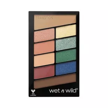 Тени для век Color Icon Paleta De 10 Sombras De Ojos Wet N Wild, цвет stop playing safe