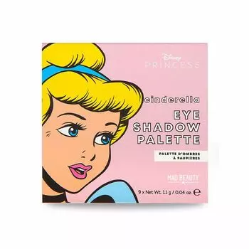 Тени для век Disney Pop Mini Paleta Sombras Cenicienta Mad Beauty, 10 гр.