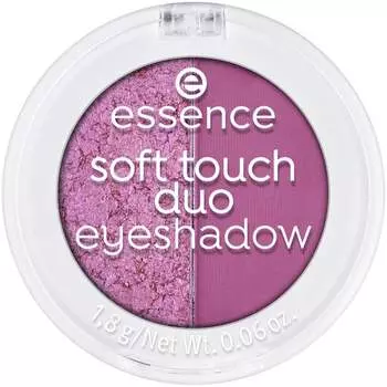 тени для век Essence Soft Touch Duo, оттенок 02 Berry Crush, 1 г