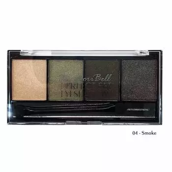 Тени для век Estuche Sombras De Ojos Perfect Set Eyeshadow Perssonal, цвет 04 smoke & green