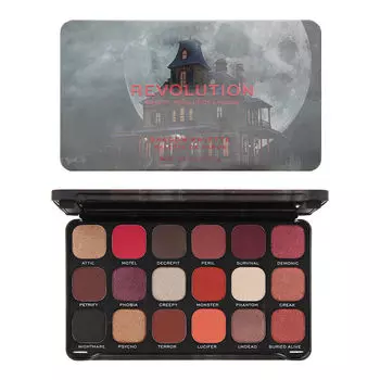 Тени для век Eye Shadow Palette Revolution Make Up, цвет haunted house