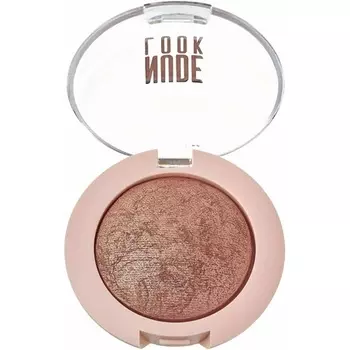Тени для век Golden Rose Nude Look Pearl запеченные 02 Розовая бронза