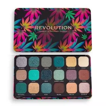 Тени для век Good Vibes Paleta de Sombras Forever Flawless Chilled Revolution, Multicolor