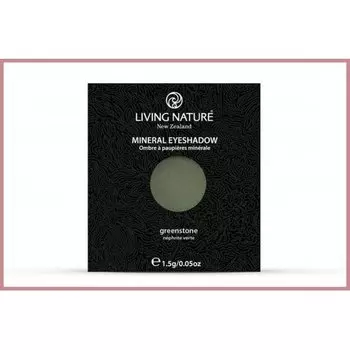 Тени для век Greenstone, 1 шт. Living Nature