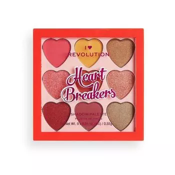 Тени для век Heart Breakers Paleta De Sombras Revolution Make Up, цвет courage