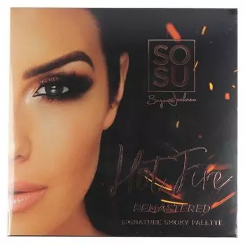 Тени для век Hot Fire Paleta de Sombras Sosu, Multicolor