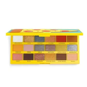 Тени для век I Heart Mini Chocolate Paleta De Sombras Revolution Make Up, цвет tasty pizza