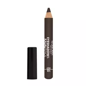 Тени для век и карандаш каджал Eyeshadow & Kajal Pencil Deborah Milano, цвет marron mate