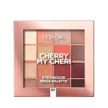 Тени для век L'Oral Paris Paradis 16 цветов Cherry My Cherie
