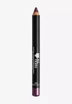 Тени для век Natural & Vegan Eyeshadow Pencil All Tigers, цвет metal purple follow my lead